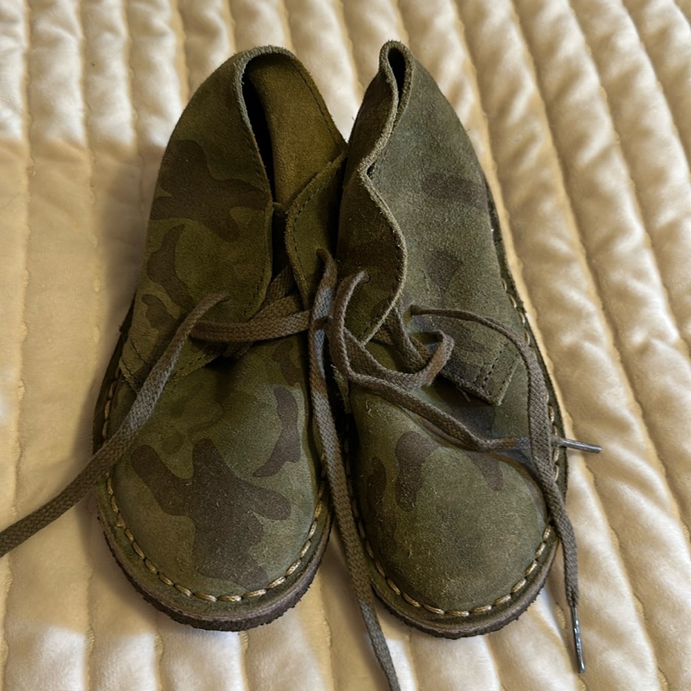 Crewcuts, children’s leather boots, size 12